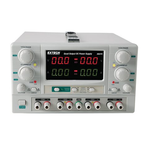 เพาเวอร์ซัพพลาย Quad Output DC Power Supply รุ่น EXTECH 382270