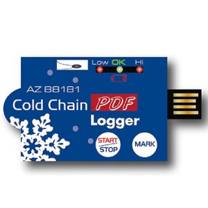 88181 เครื่องบันทึกอุณหภูมิ Single Use Cold Chain PDF Logger