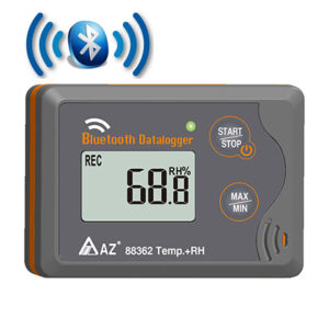 เครื่องบันทึกอุณหภูมิความชื้น แบบบลูทูธ Bluetooth Humidity/Temperature Datalogger AZ88362