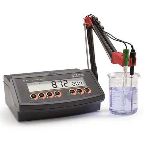 Benchtop pH/mV Meter เครื่องวัดกรดด่าง รุ่น HI 2211-02