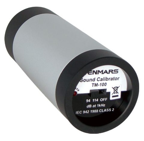 ตัวสอบเทียบเครื่องวัดเสียง Sound Level Calibrator 94dB,114dB รุ่น TM-100