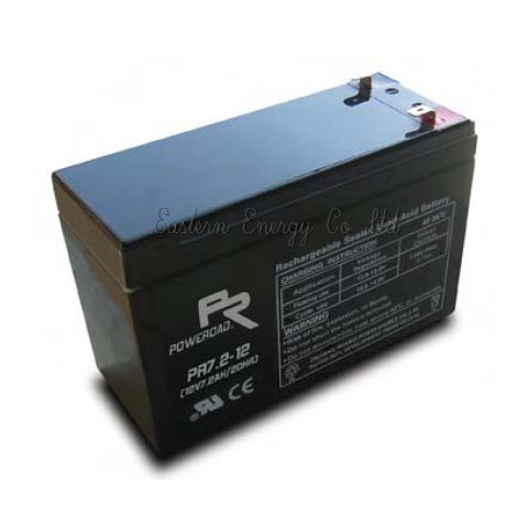 แบตเตอรี่แห้ง ขนาด 12V/7.2 Ah รับประกัน 1 ปี